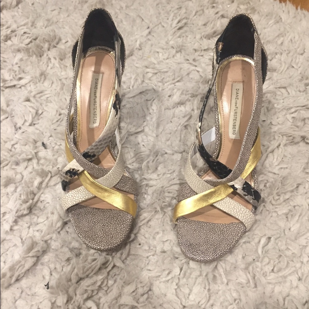 Diane Von Furstenberg heels
